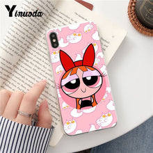 Load image into Gallery viewer, Yinuoda The Powerpuff Girls Custom Photo Soft Phone Case