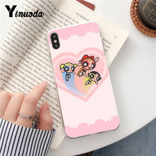 Load image into Gallery viewer, Yinuoda The Powerpuff Girls Custom Photo Soft Phone Case
